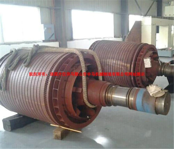 High voltage motor rotor